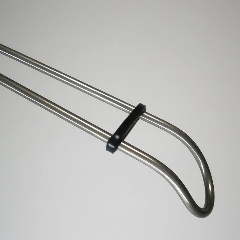 10/11限定！！シルバー　ハンガー　シリコン付き　100本 10/11限定！！シルバー ハンガー シリコン付き 100本 10/11限定