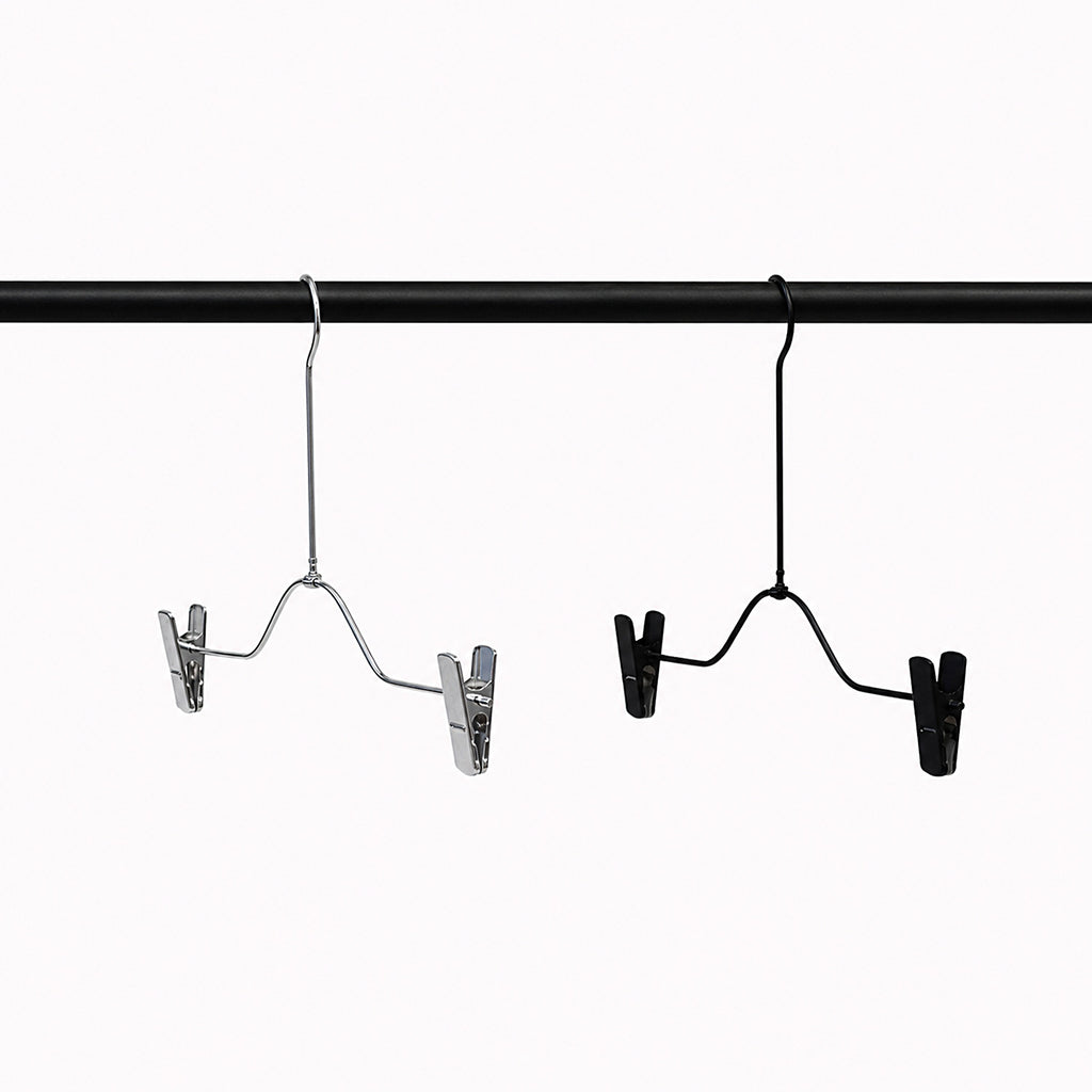 受注生産品】スチール製ボトムハンガー山型タイプH20cmフック：NO.26LH