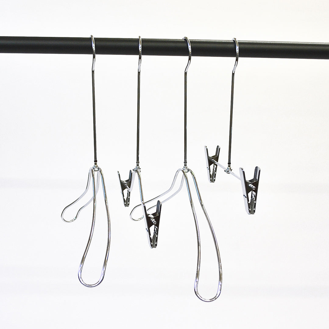 受注生産品】スチール製ボトムハンガー山型タイプH20cmフック：NO.26LH