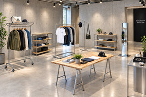 業務用・家庭用ハンガー・店舗用ディスプレイ・什器・ハンガーラックの